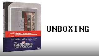 Unboxing - Les Gardiens de la Galaxie Blu-Ray 3D Steelbook Edition Spéciale Fnac