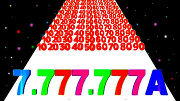 Number Merge Run - Number Master 3D Hi Score - ASMR Logic Puzzle (Infinity Smile Balls)