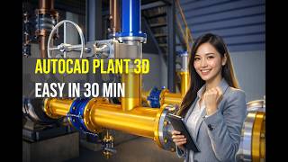 3D Piping in 30 Minutes? | AutoCAD Plant 3D Tutorial