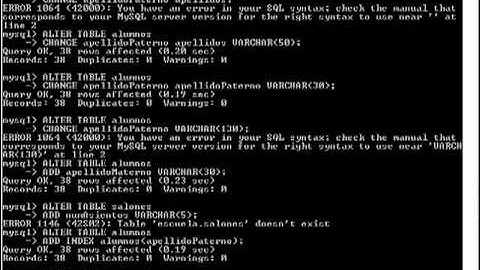 MySQL alter table add primary key