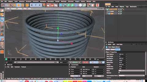 3D Rope - Cinema 4D ClassDemo / Mohammed Allababidi