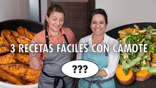 3 Recetas fáciles con camote | Sal y Especias