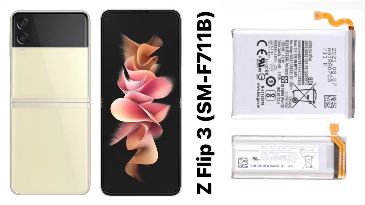 Samsung Galaxy Z Flip 3 Battery Replacement (SM-F711B) - YouTube