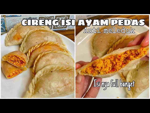 RESEP CIRENG ISI AYAM PEDAS ANTI MELEDUK || IDE JUALAN BANJIR ORDERAN || class=