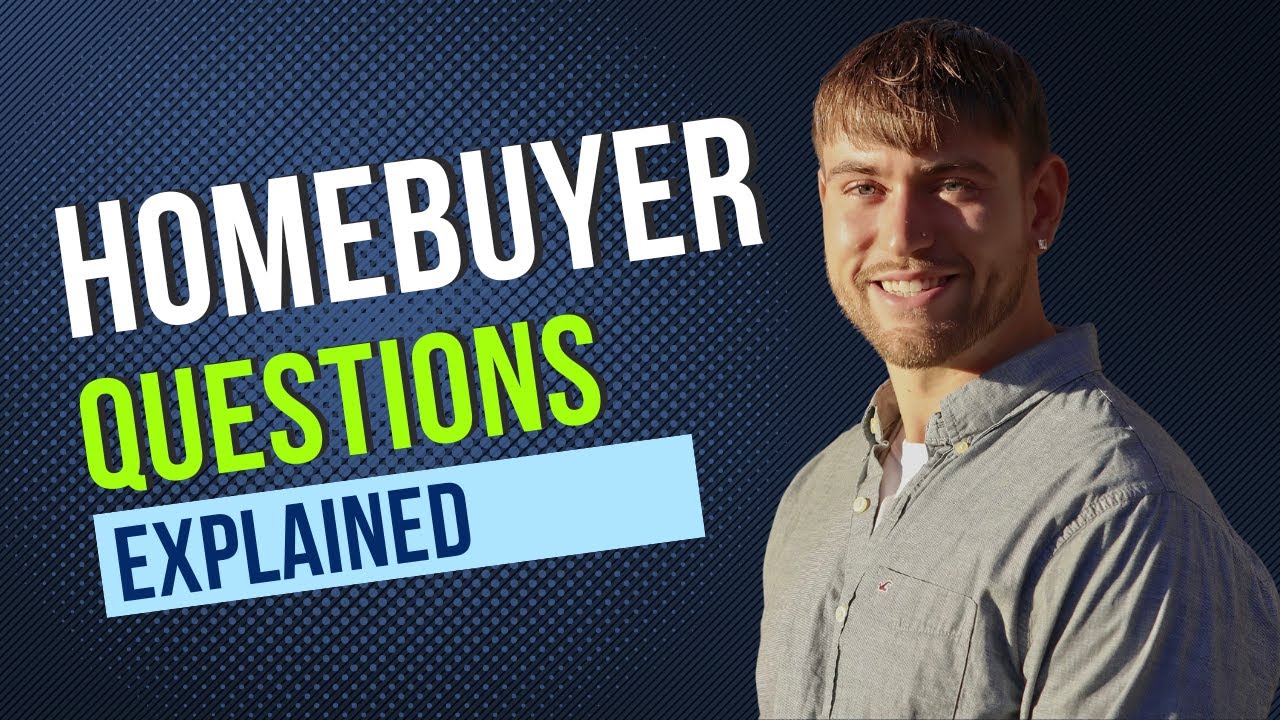 Homebuyer FAQ- the ENTIRE step by step guide to buying a home - YouTube