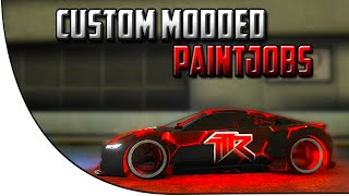 GTA V - #ModSquad and Se7ensins Jester 1.20 Modded Paintjobs GTA Online