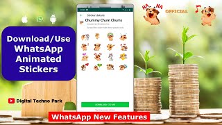 How to Download & Use Animated Stickers on WhatsApp || How to send Animated Stickers on WhatsApp screenshot 2