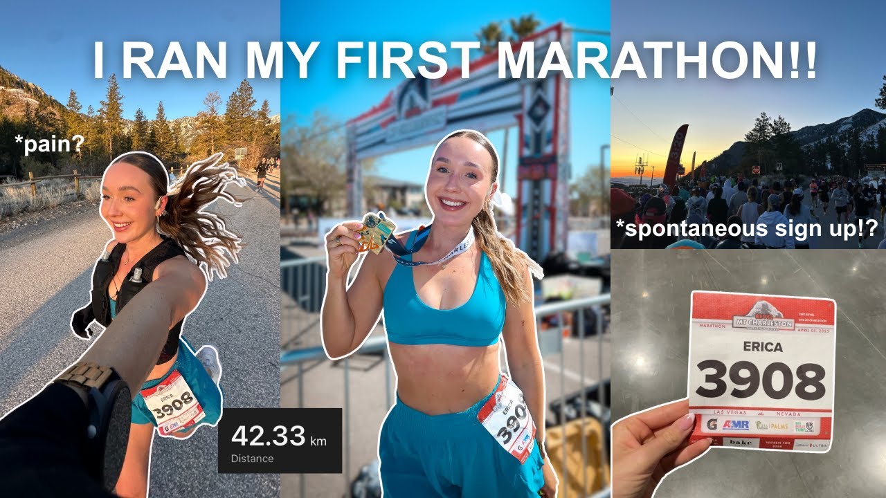 I SPONTANEOUSLY RAN MY FIRST MARATHON!? | Hybrid Athlete Series
