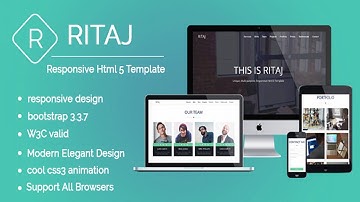 RITAJ : Multi-purpose & Responsive Html 5 Template | Themeforest Website Templates and Themes