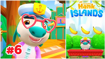 My Talking Hank Islands Gameplay Walkthrough Part 6 - Full Screen (Android/iOS)