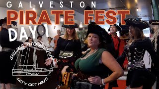 Caught Between Pirates Paradise Galveston Pirate Fest Day 1 Ep 75