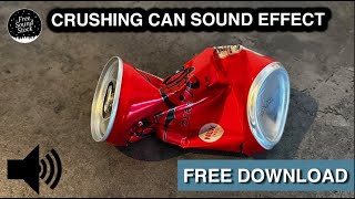 Crushing Can Sound Effect
