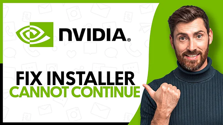 How to Fix Nvidia Installer Cannot Continue in Windows Error - Step By Step