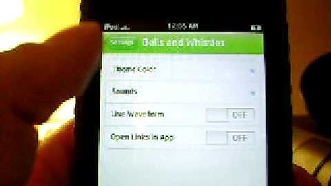 iPhone/iPod touch App Quick Tip - How To Activate Bells & Whistles On Google App