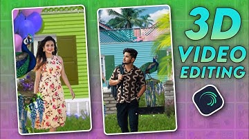 Tere Dil Se Na Kabhi Khelunga Song || 3d Video Editing Alight Motion || 3d Trending Video Editing