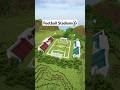 Minecraft Football Stadium⚽️ Tutorial #shorts #minecraft #tutorial #foryou #fyp