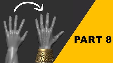 Hand modeling | Hanuman 3d modeling | hanuman 3d model | Zbrush timelapse | maya modeling | part 8