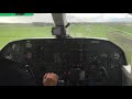 Bn2 islander cockpit landing