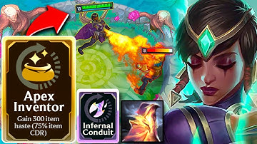 Karma, but my Q is a FLAMETHROWER (Apex Inventor + Pyromancer)