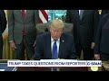 President Trump on Men Arrested for Explosives and Terror in the U.K.