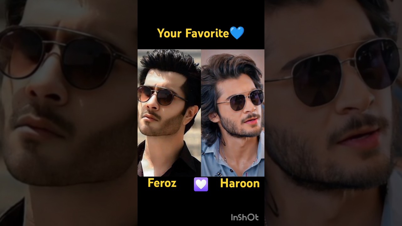 Feroz Khan And Haroon Kadwani Who is Best Actors💙 | 