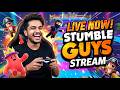 STUMBLE GUYS LIVE 🔴 PLAYING WITH SUBSCRIBERS 😱 FACECAM ON 20 LIKES