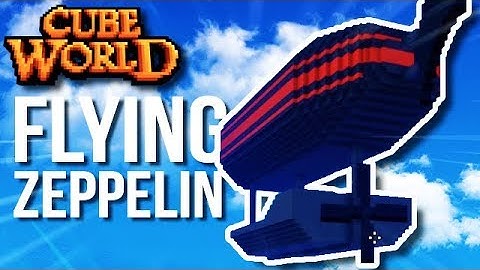 HUGE FLYING ZEPPELIN - Let