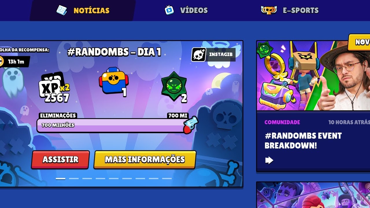 Explicando como vai funcionar esse novo evento do 