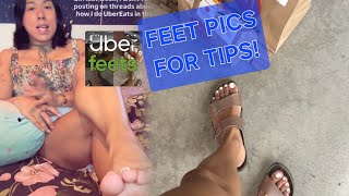 Uber Eats Using FEET PICS To Increase Tips! It Worked!