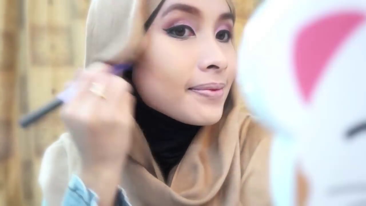 Makeup And Hijab Tutorial For Idul Fitri YouTube