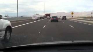 AZ DPS escorting a HUGE dump truck