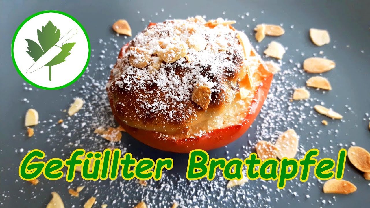 Winterlichen Bratapfel einfach selber machen #lecker