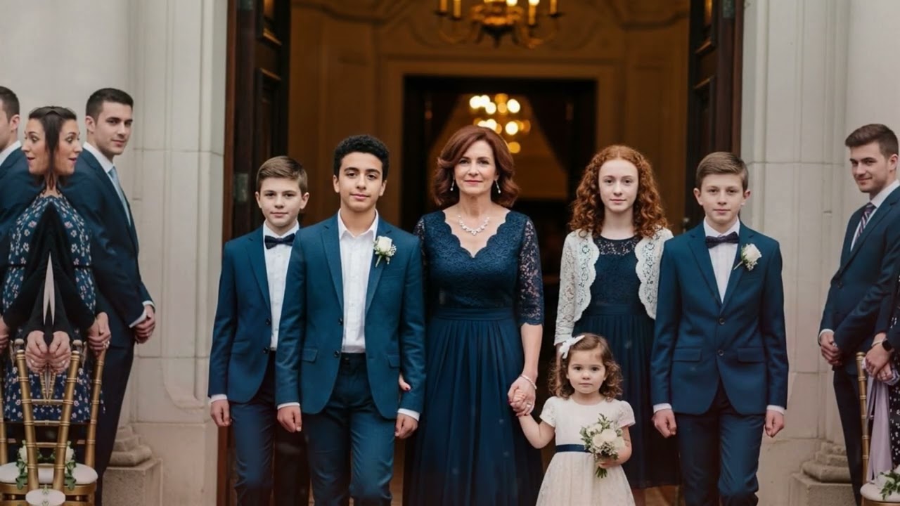 A Billionaire Invited His Ex-Wife to His Wedding–She Arrived with 5 Kids Who Looked Exactly Like Him