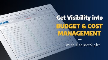 Get Visibility into Project Budget and Cost with ProjectSight