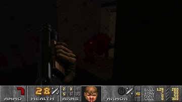 Doom 2 Hellfire 3 Level 1 UV Max with Hard Doom (Commentary)
