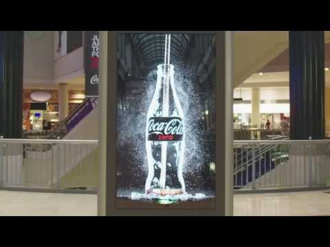 Coca cola Creates First Ever Drinkable Advertising Campaign