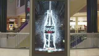 Coca cola Creates First Ever  Drinkable  Advertising Campaign screenshot 1