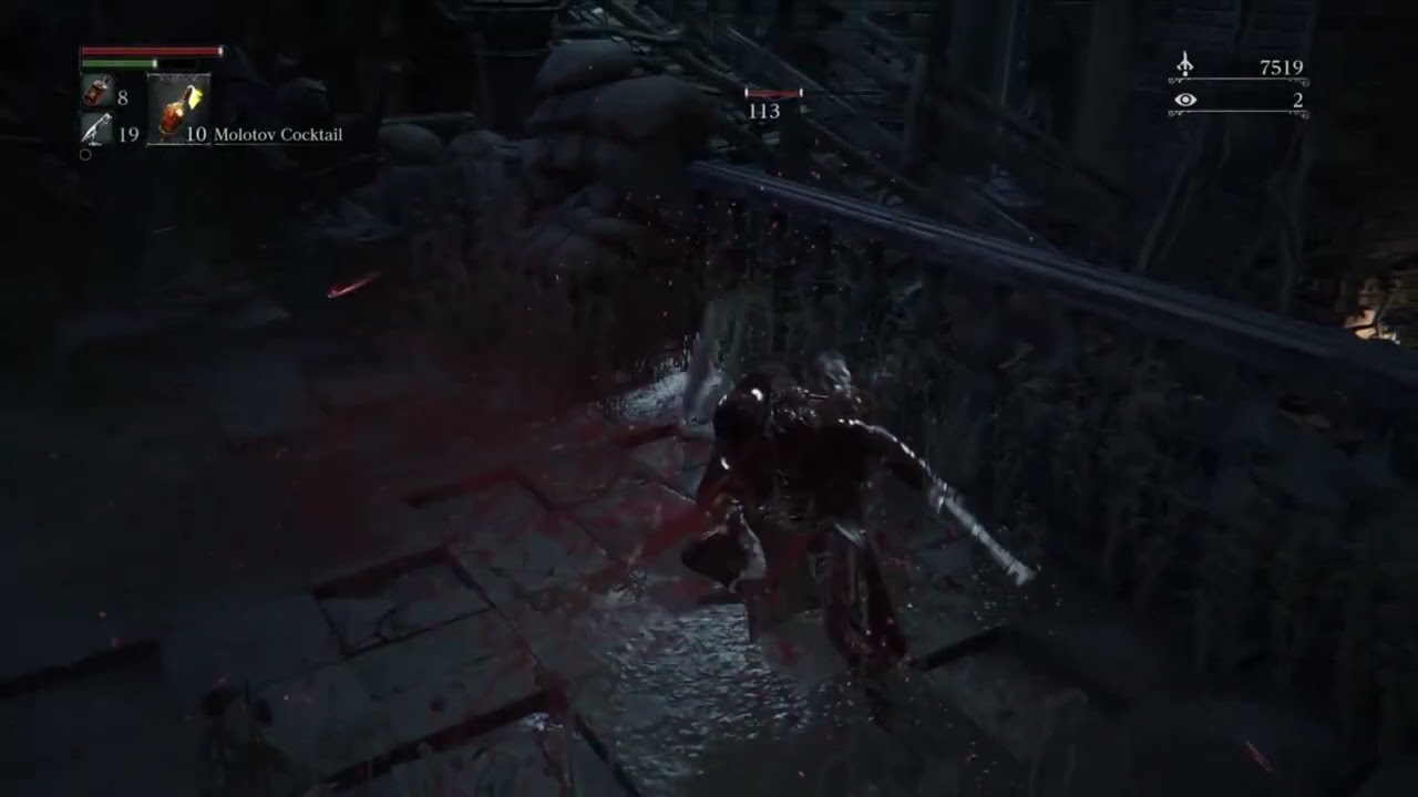 Bloodborne - BL4 Djura and his Ally (Hostile Hunters)