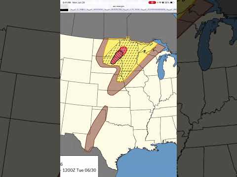 Day 1 Severe Weather Outlook 6/29/26