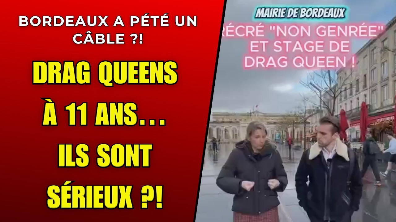Stages drag queen pour enfants : QUI a validé ça ?!