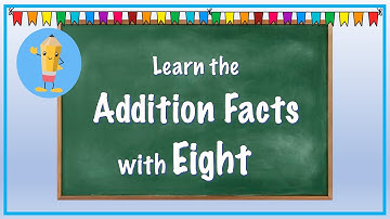 Learn addition facts with eight.