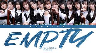 Hinatazaka46 (日向坂46) - Empty (Kan/Rom/Eng Color Coded Lyrics)