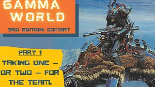 Tabletop RPG Combat in Gamma World 3rd Edition (Part1)