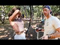 Teaching My Wife Traditional Bow Hunting Skills (Self Bow, Recurve &amp; Compound)
