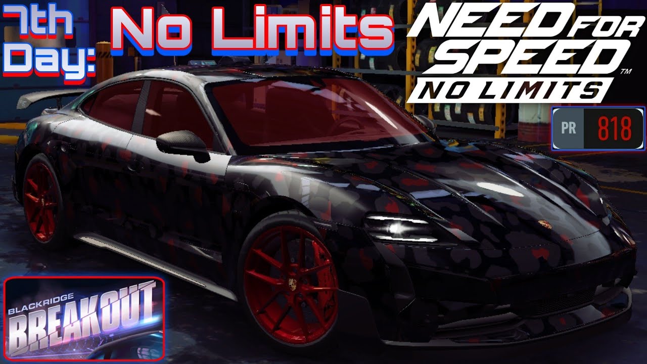 [Need For Speed: No Limits] Blackridge Breakout: Porsche Taycan Turbo GT - 7th Day: No Limits