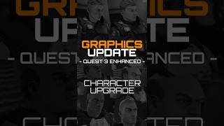 Character Face Reveal | Graphics Update ➡️ Quest 3 Enhanced! #Shorts #VRGaming #gaming