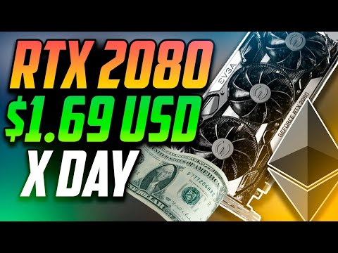 RTX 2080 Making $1.69 A Day Mining