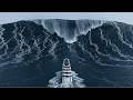 MEGA TSUNAMI Destroys $1 Billion Superyacht | Ultra Realistic Disaster Simulation AI