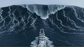 MEGA TSUNAMI Destroys $1 Billion Superyacht | Ultra Realistic Disaster Simulation AI