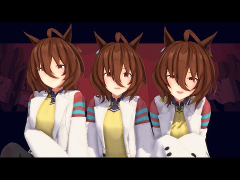 【ウマ娘MMD】言葉は月並み。だが狂気の虜【ウマ娘×Helltaker】